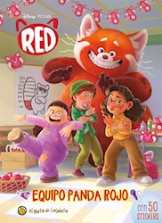 Papel Red Equipo Panda Rojo