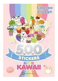 Papel 500 Stickers Kawaii