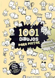 Libro 1001 Dibujos Para Pintar Animales Divertidos