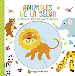 Papel Mi Primer Libro De Rompecabezas - Animales De La Selva