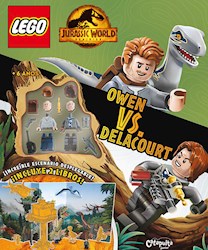 Papel Lego Jurassic World - Owen Vs. Delacourt