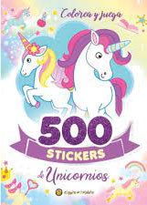 Libro 500 Stickers De Unicornios