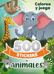 Libro 500 Stickers De Animales