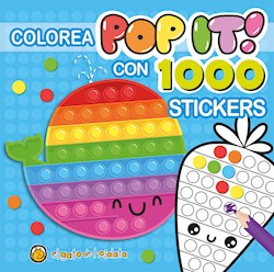 Papel Colorea Pop It! Con 1000 Stickers - Ballena
