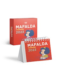 Papel Mafalda 2023 Calendario Caja - Rojo