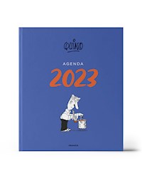 Papel Agenda 2023 Quino Encuadernada Azul