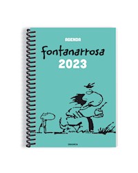 Libro Agenda Fontanarrosa 2023 Anillada Verde