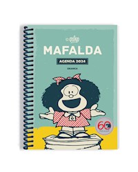 Papel Mafalda Agenda 2024 Modulos Turquesa