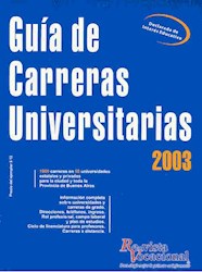 Papel Guia De Carreras Universitarias 2003