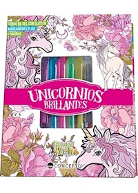 Papel Megakit De Arte - Unicornios Brillantes