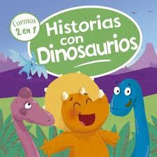Papel Cuentos 2 En 1 - Historias Con Dinosaurios