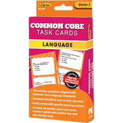 Papel Common Core Task Cards - Language (Grade 2)