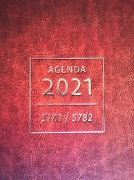 Papel Agenda 2021 5781/5782
