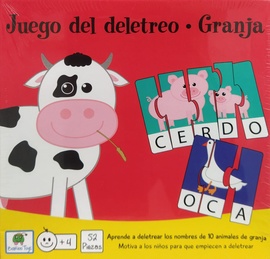 Papel JUEGO DEL DELETREO GRANJA