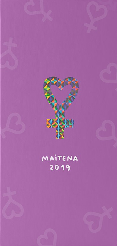 Papel Agenda Maitena 2019 - Pocket Violeta