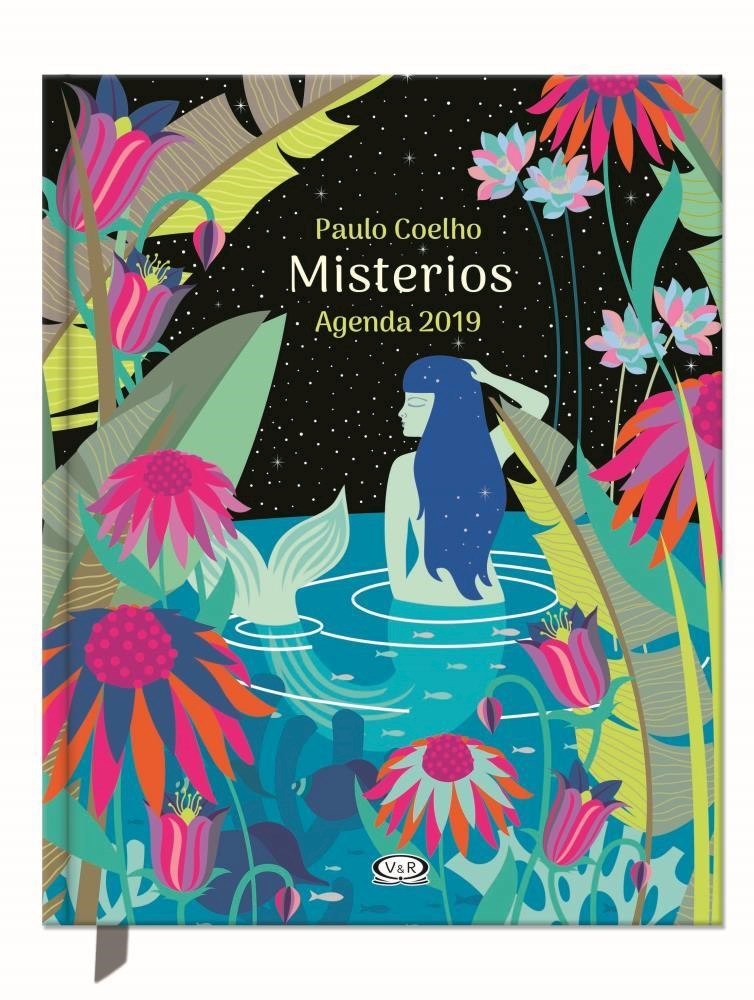 Papel Agenda Paulo Coelho 2019 Cartone Misterios Sirena