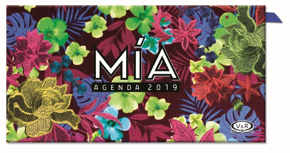 Papel Agenda Mia 2019 Floral