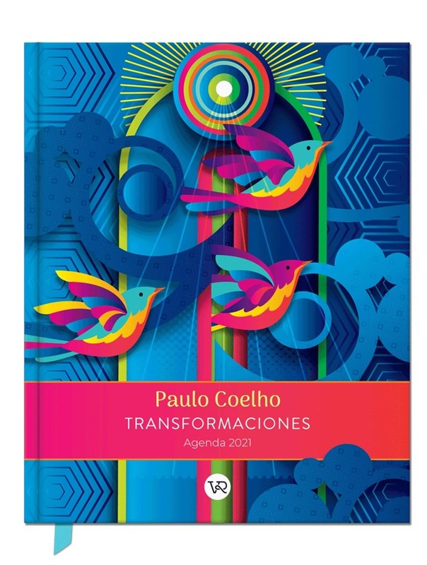 Papel Agenda Paulo Coelho 2021 Cartone Azul