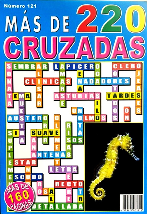 Papel CRUZADAS 220 SUPER ALBUM - 200 PAG. SURTIDAS