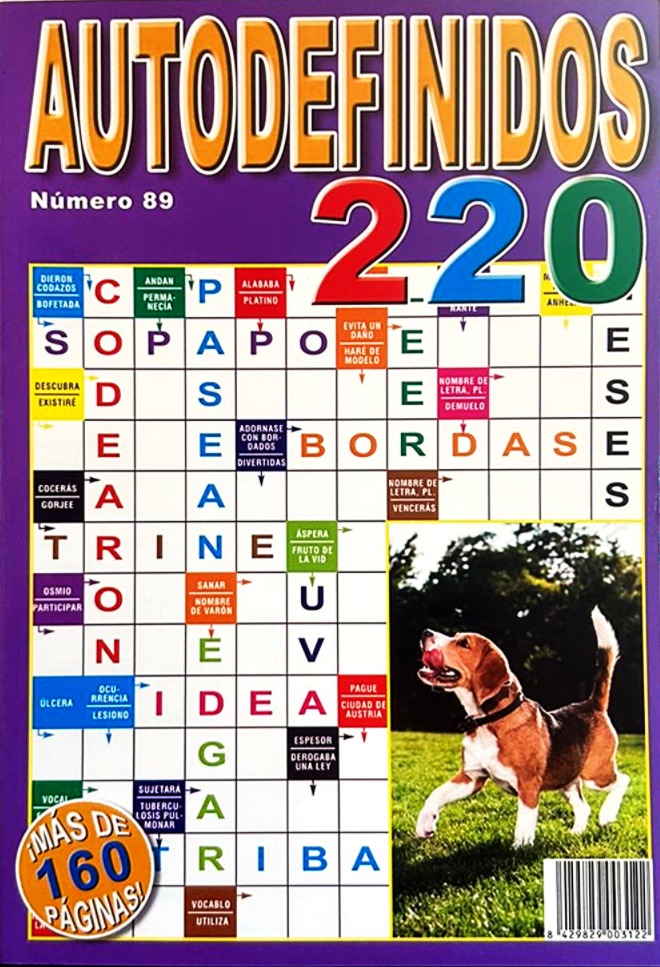 Papel AUTODEFINIDOS 220 SUPER ALBUM - 200 PAG. SURTIDAS