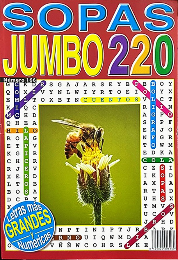 Papel SOPAS 220 JUMBO - 200 PAG. SURTIDAS