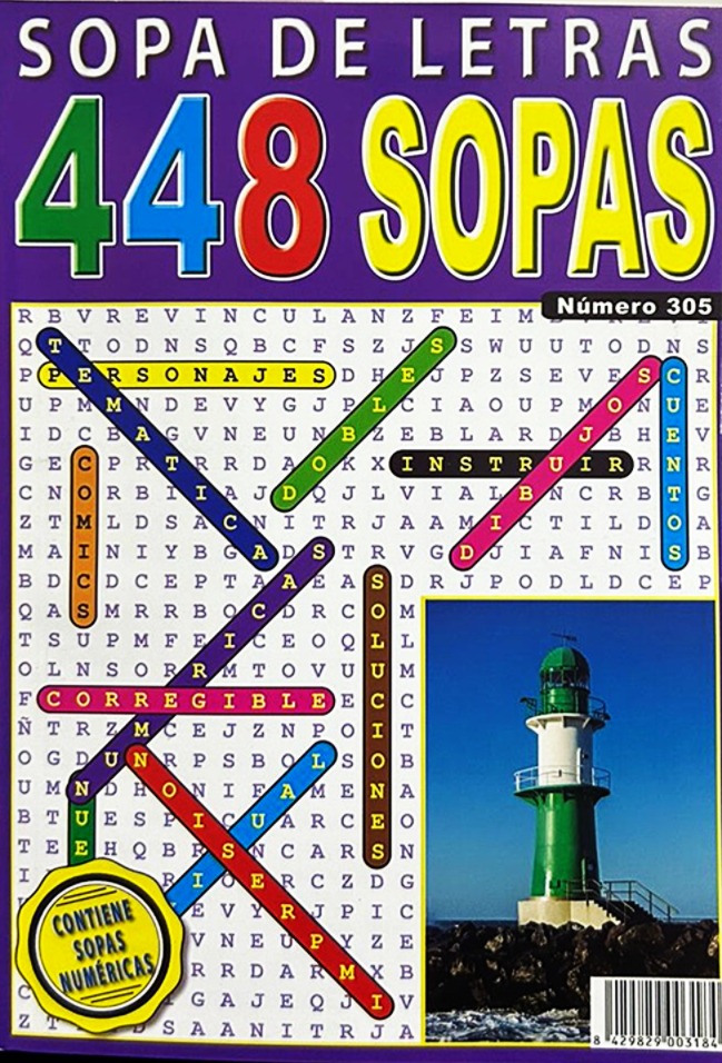 Papel SOPAS 448 - 320 PAG. SURTIDAS