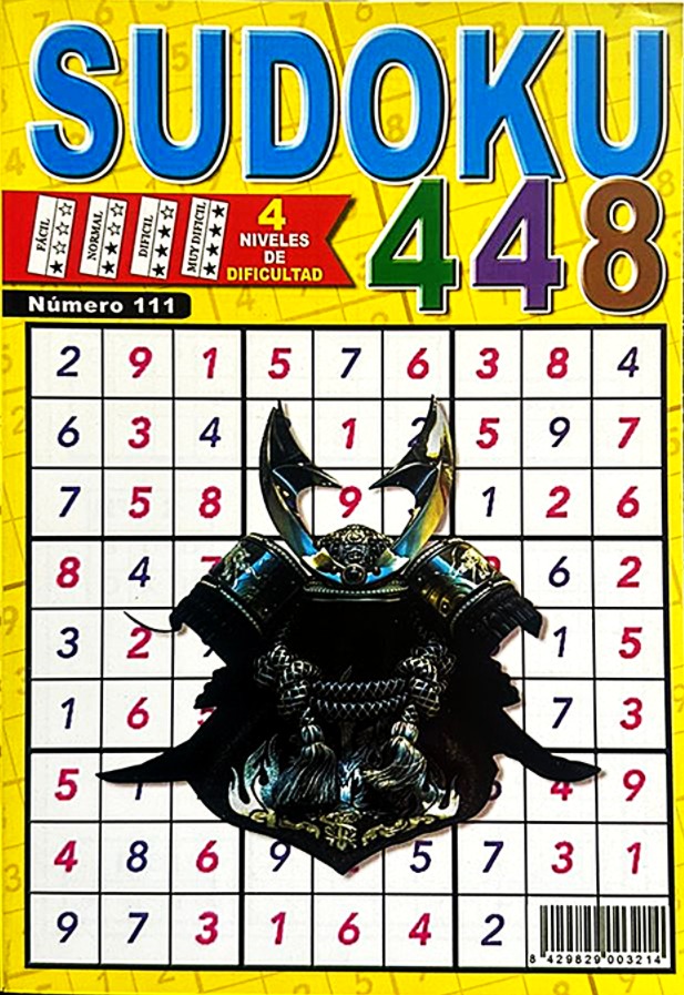 Papel SUDOKU 448 - 320 PAG. SURTIDAS