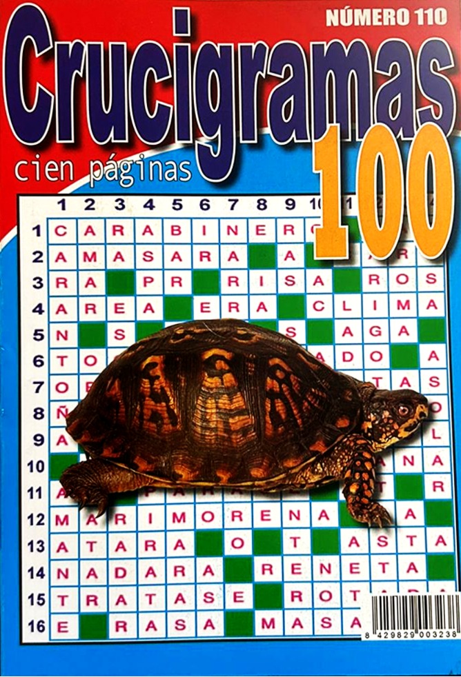 Papel CRUCIGRAMAS 100 - 100 PAG. SURTIDAS