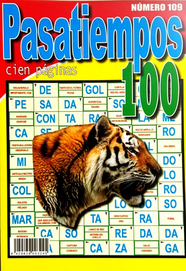 Papel PASATIEMPOS 100 - 100 PAG. SURTIDAS