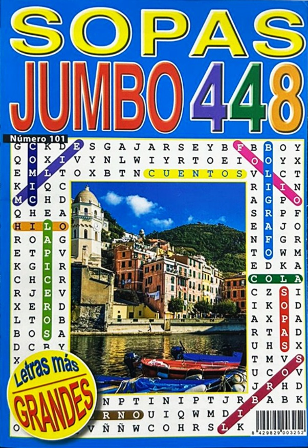 Papel SOPAS 448 JUMBO - 320 PAG. SURTIDAS