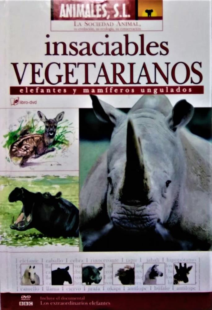 Papel INSACIABLES VEGETARIANOS + DVD