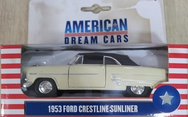 Papel FORD CRESTLINE SUNLINER 1953 AMERICAN DREAM CARS