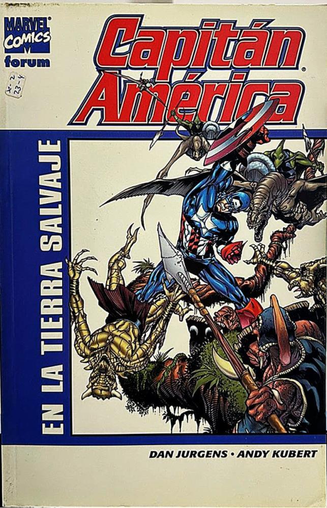 Papel CAPITAN AMERICA EN LA TIERRA SALVAJE