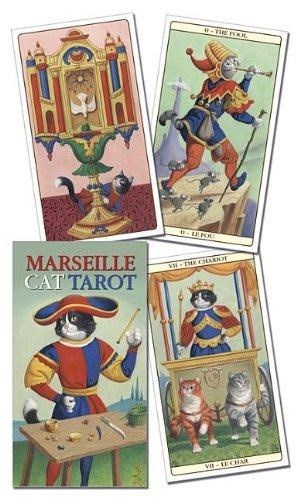 Papel Marseille Cat  ( Libro + Cartas ) Tarot