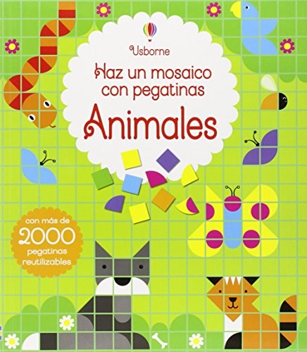 Papel Animales - Haz Un Mosaico Con Pegatinas