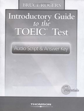 Papel Introductory Guide To The Toeic Test Ak