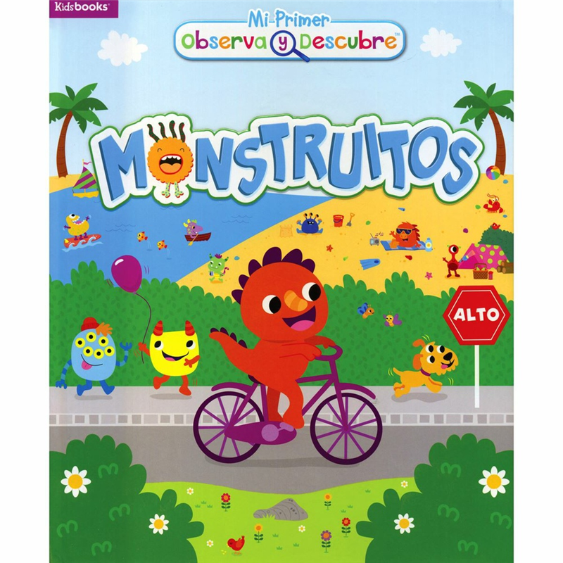 Papel Monstruitos - Mi Primer Observa Y Descubre