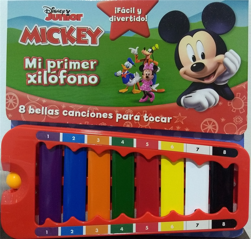 Papel Disney Junior-Mickey-Mi Primer Xilofon