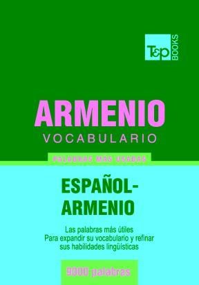 E-book Vocabulario Español-Armenio - 9000 Palabras Más Usadas