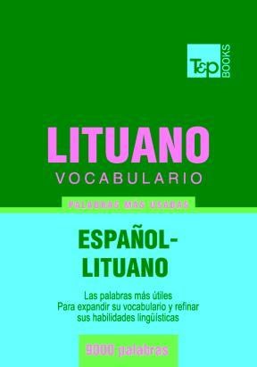 E-book Vocabulario Español-Lituano - 9000 Palabras Más Usadas