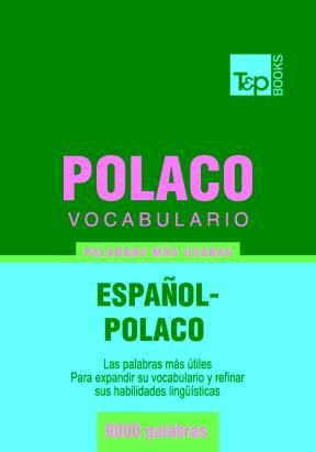 E-book Vocabulario Español-Polaco - 9000 Palabras Más Usadas