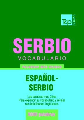 E-book Vocabulario Español-Serbio - 9000 Palabras Más Usadas