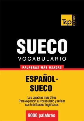 E-book Vocabulario Español-Sueco - 9000 Palabras Más Usadas