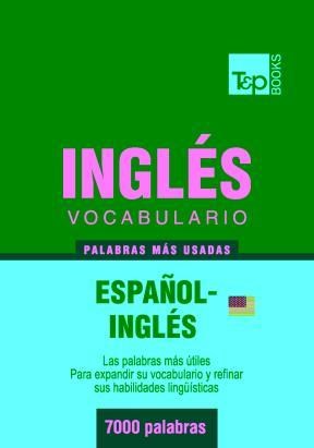 E-book Vocabulario Español-Inglés Americano - 7000 Palabras Más Usadas