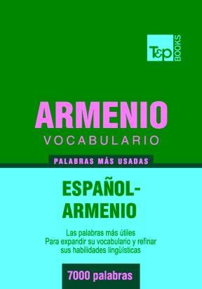E-book Vocabulario Español-Armenio - 7000 Palabras Más Usadas