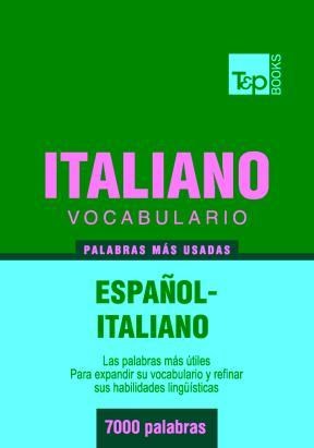 E-book Vocabulario Español-Italiano - 7000 Palabras Más Usadas