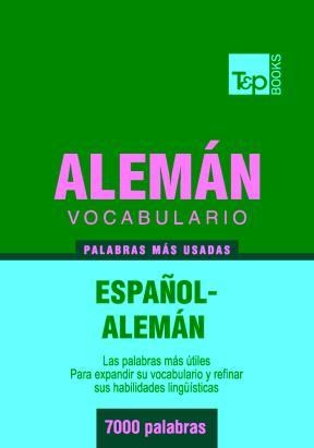 E-book Vocabulario Español-Alemán - 7000 Palabras Más Usadas