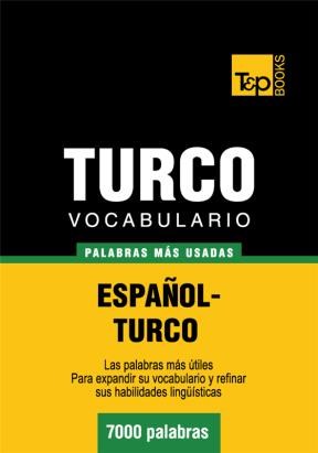 E-book Vocabulario Español-Turco - 7000 Palabras Más Usadas