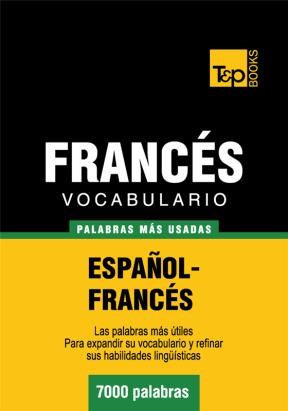 E-book Vocabulario Español-Francés - 7000 Palabras Más Usadas