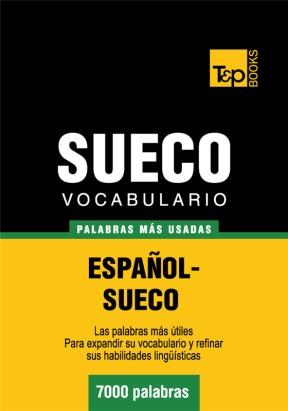 E-book Vocabulario Español-Sueco - 7000 Palabras Más Usadas